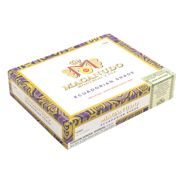 Macanudo Ecuadorian Shade Toro Closed Box